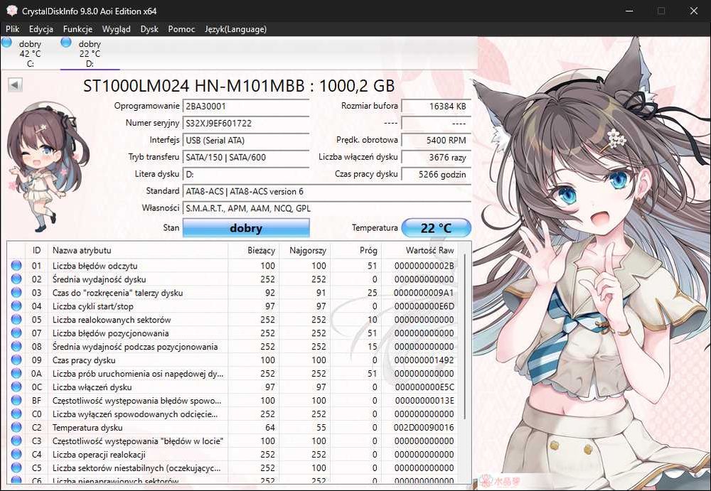 Dysk HDD Seagate 1 TB ST1000LM024