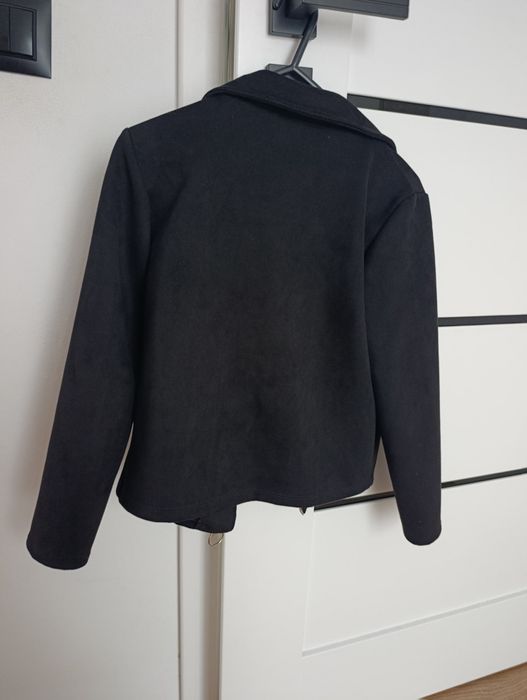 Kurtka ramoneska eko zamsz 146-152