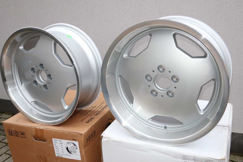 alu felgi 18 5x112 8/9j ET35 RANT mercedes - benz w124 w201 monoblock