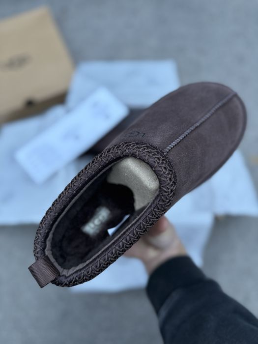 Жіночі зимові уги UGG Tazz Tasman platform driftwood шоколадні