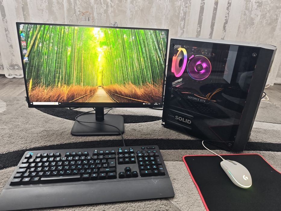 Игровой ПК Ryzen 7 2700+1660Super