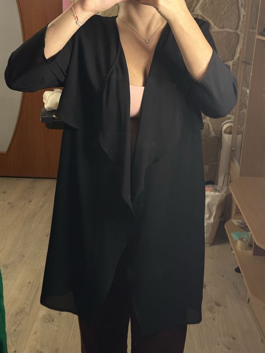 Ciemna narzuta H&M | 40 L | wada niewidoczna podczas noszenia