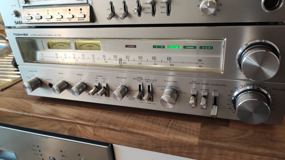Amplituner Toshiba SA750 ,Saba Cd262