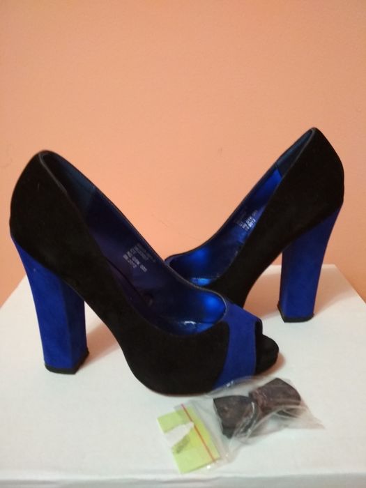 Туфли  замшевые женские