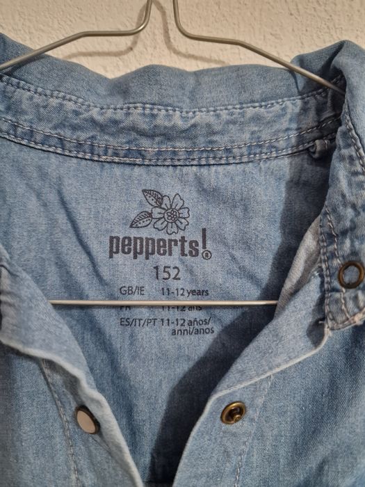 Jeansowa sukienka tunika pepperts sukienka dziewczęca denin