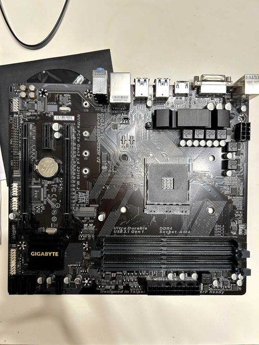 Материнская плата / Материнська плата Gigabyte AB350M-DS3H V2