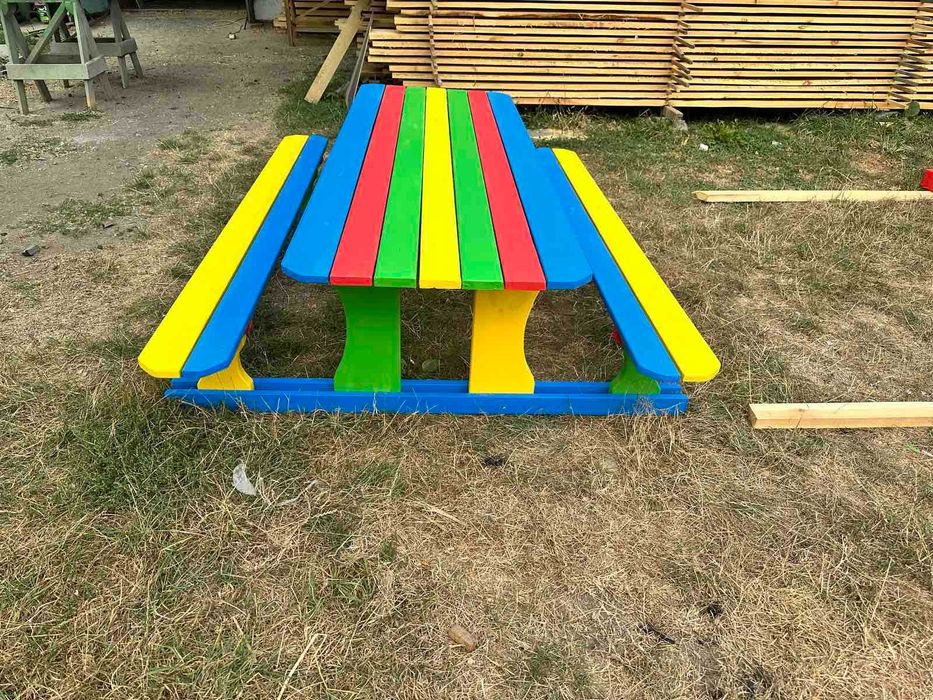 Дитяча Пісочниця, Столик | 1м, 1,5м, 2м. | Песочница з Кришкою, Стіл
