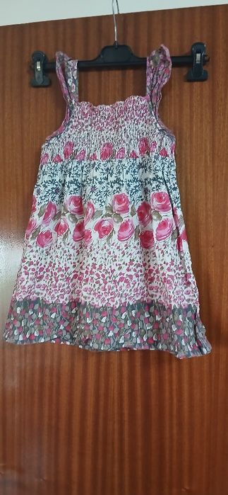 Vestido criança com alças