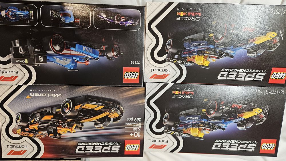 Coleção Lego fórmula 1