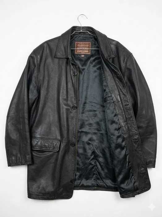 Мужская кожаная куртка OAKWOOD