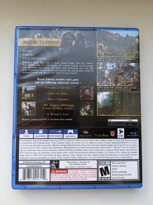 Kingdom Come Deliverance ігри игры диски на PS4 PS5