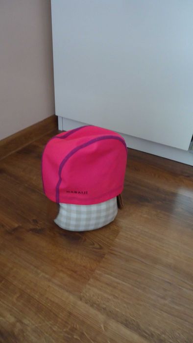 NABAIJI czepek DECATHLON różowy czepek pływacki z powlekanej dzianiny