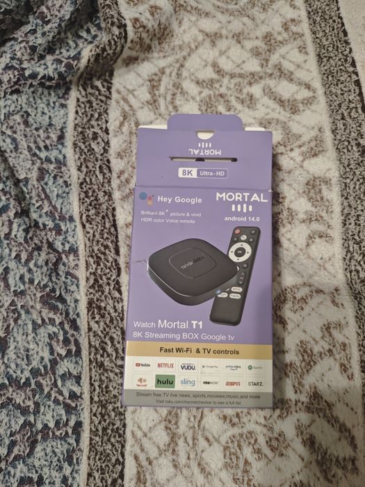 Новый tv box android tv Mortal 2/8 gb