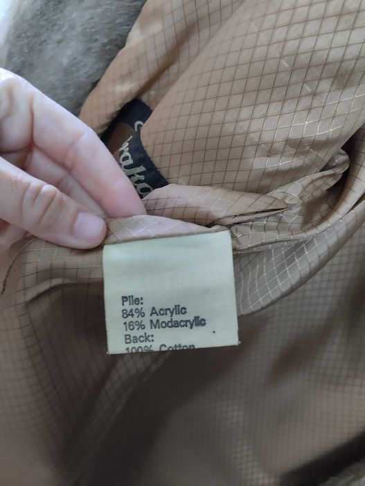 Casaco Astrakan genuíno