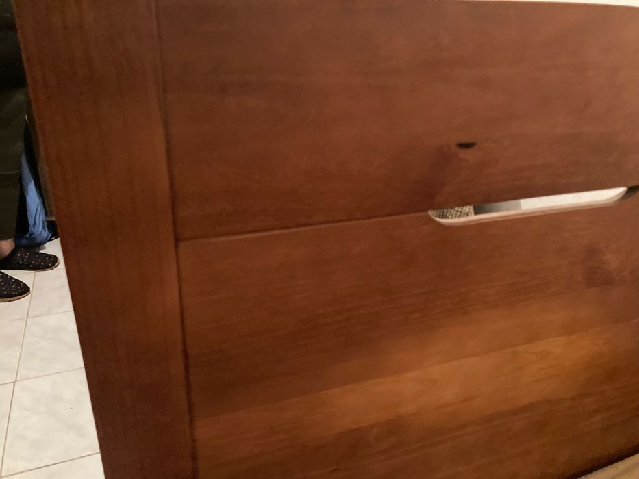 Cama de solteiro madeira