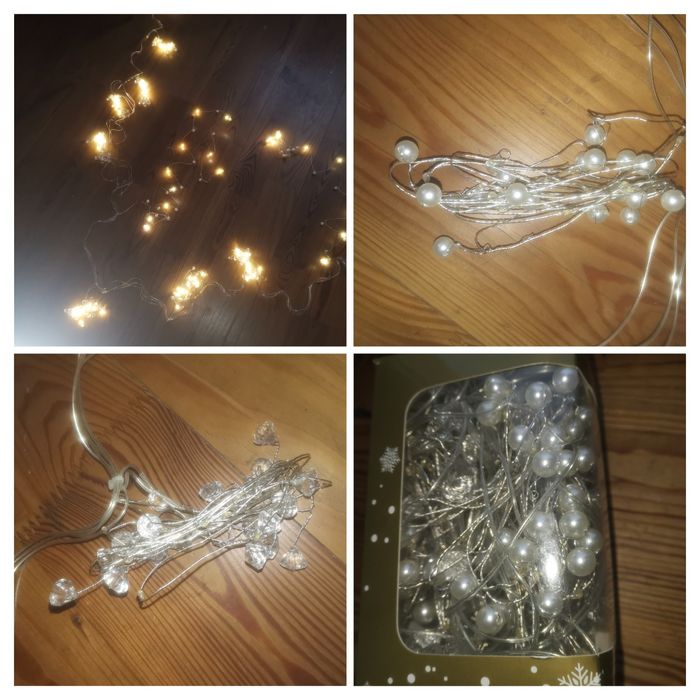 Новорічна ялинкова гірлянда кулі на ялинку кульки led. 100 куль, 8,10м