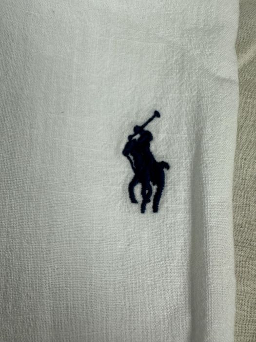 Koszula męska koszule ralph lauren  len kolory biała premium