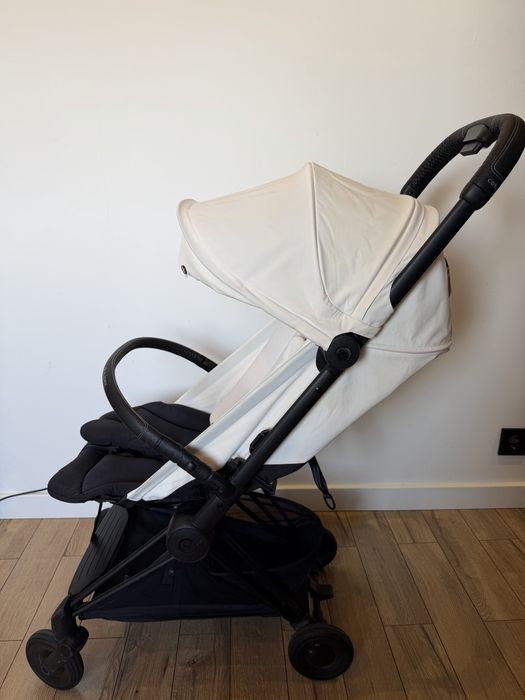 Cybex Coya Platinum off White повний комплект (бампер/сітка/підстаканник/парасоля)+чохол в подарунок !Окремо нічого не продається!