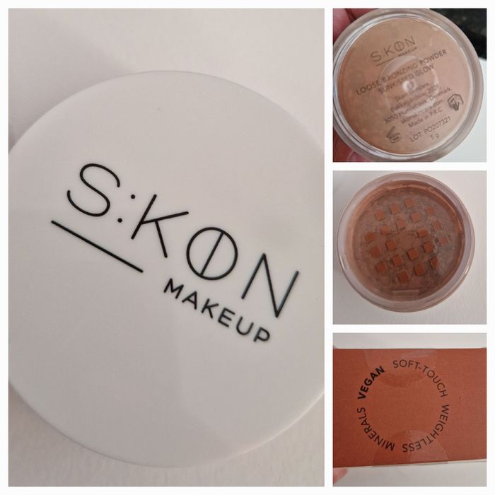 Puder brązujący duńskiej marki S:kon Makeup  Loose bronzing powder