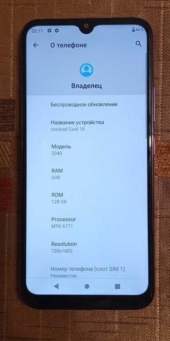 Продаж Мобільний телефон XiaomiCoolpad cool 10 6/128gb  бу