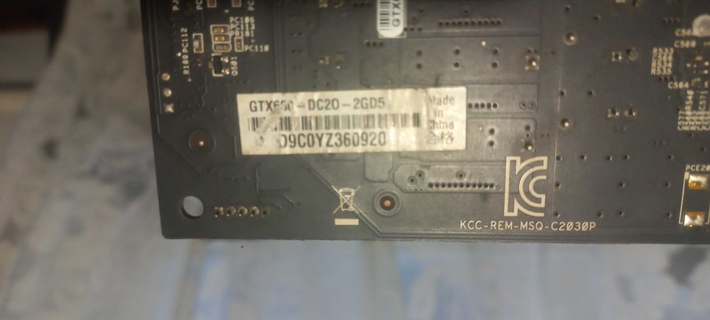 Відеокарта ASUS  gtx660 -DC20-2gd5