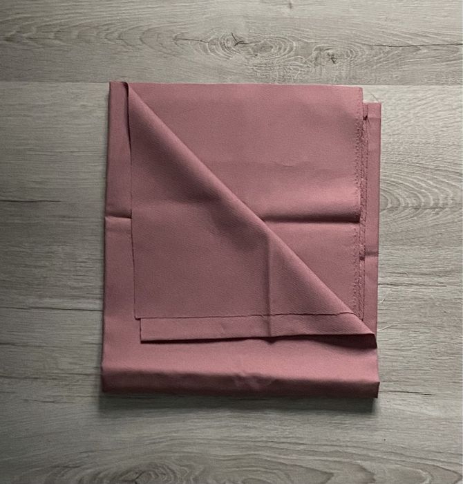 Płachta materiału wrzos, Lila róż r. 126x73 cm