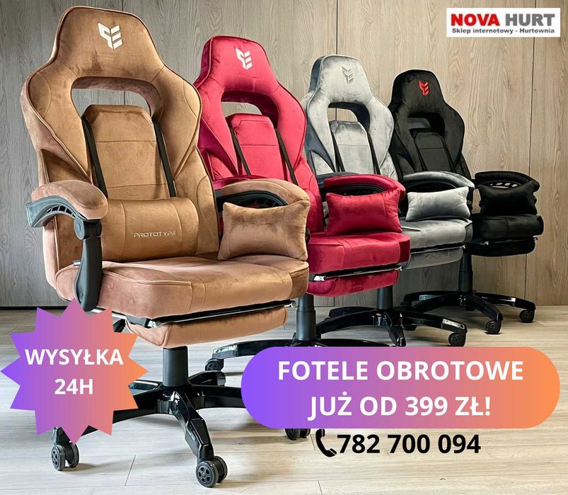 Fotel biurowy krzesło do biura NOWY OBROTOWY KUBEŁKOWY