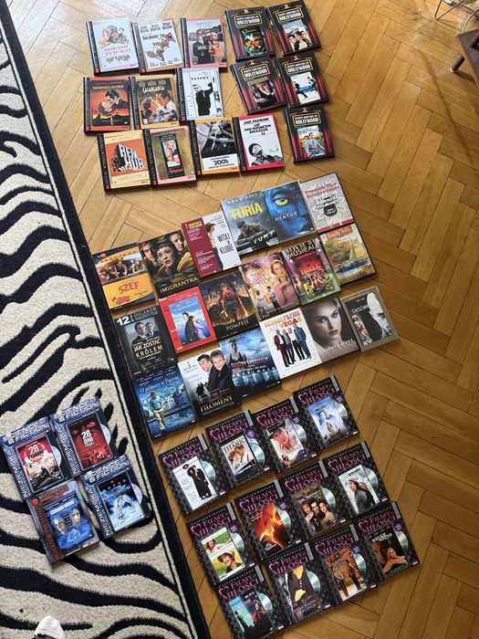 Kolekcja filmow dvd 52 sztuki