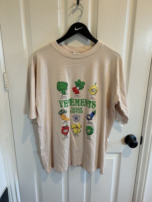 Vetements vegan edition футболка