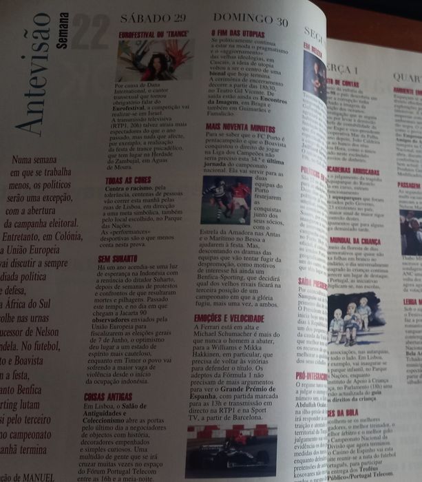 Fátima Lopes 1999 estrela na capa da Revista