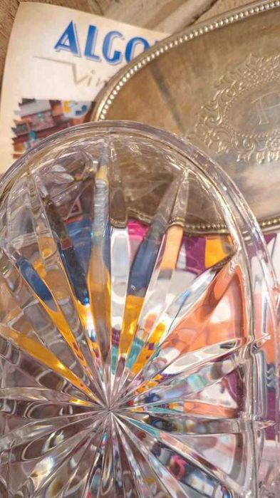 Guarda joias Topazio prata, Atlantis cristal