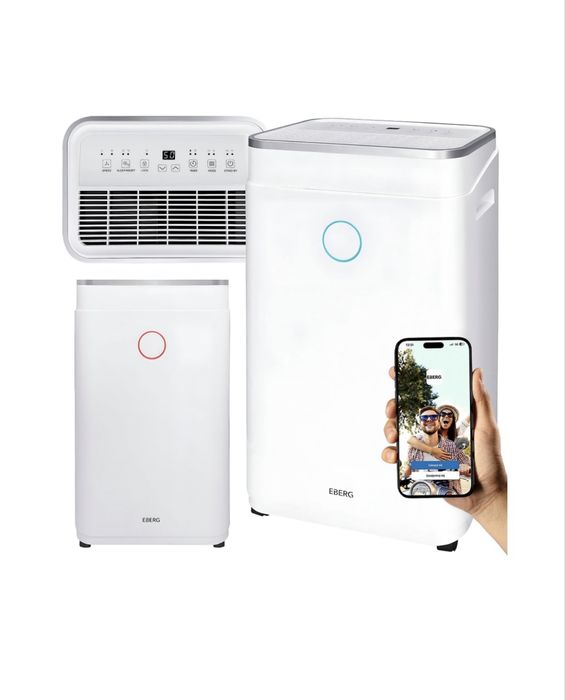 Osuszacz powietrza EBERG AZARI 20 l/24 h timer biały