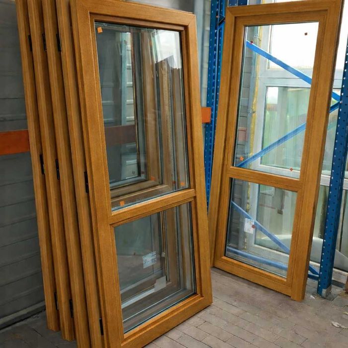 DRZWI Kacprzak 90x200 Drzwi PCV Orzech Złoty Dąb Antracyt - Lider OLX