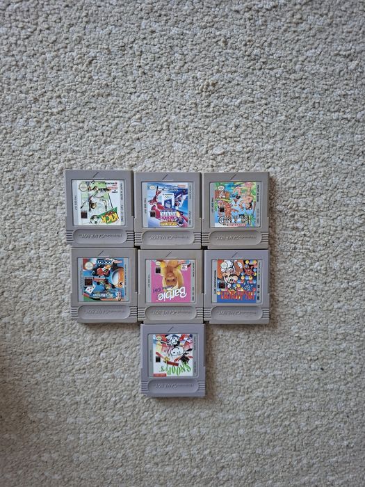 Jogos Gameboy Game Boy Color (v. preços unidade)