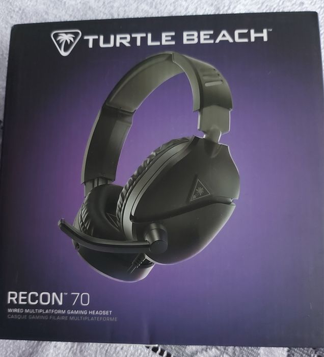 Słuchawki gamingowe, przewodowe. Turtle Beache