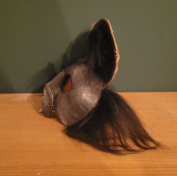 Maska therian / mroczny kot