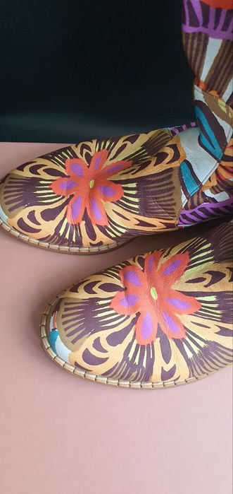 Женские сапоги Baldinini 37 кожа