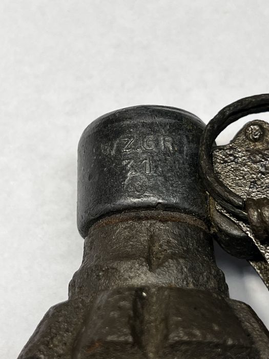 Polski Granat obronny wz. 31 M. Wolski oryginał