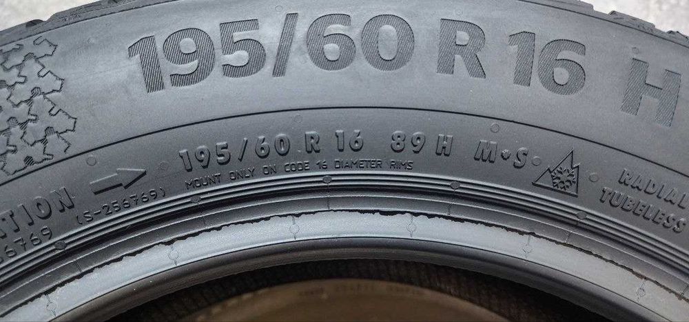 195.60.16 Continental WinterContact TS870 2шт