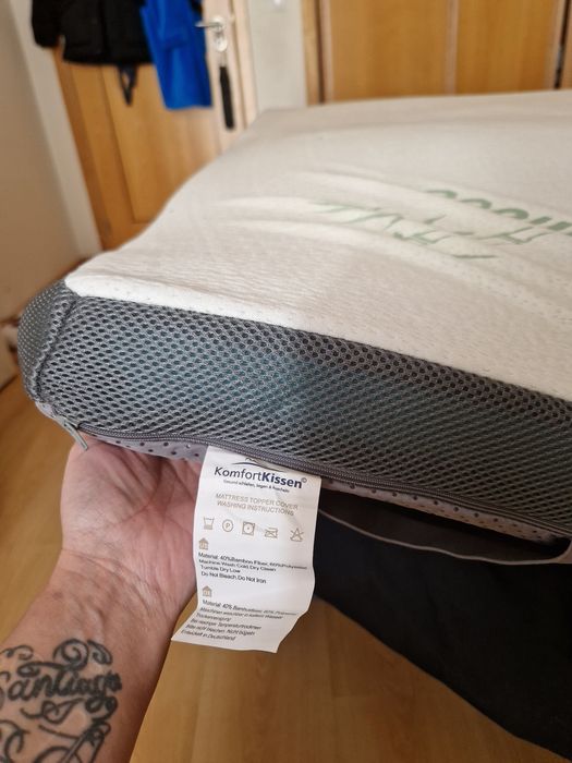 Topper conforto premium para colchão