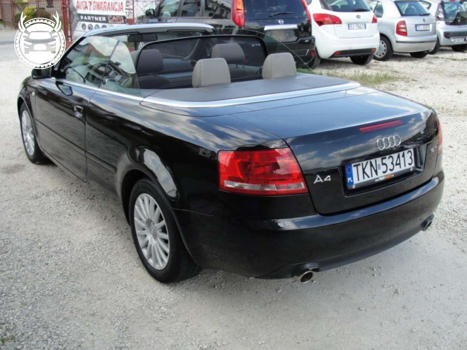 Audi A4 1,8 Turbo Benz 163 Km Klimatronik Skóra Kabriolet Automat