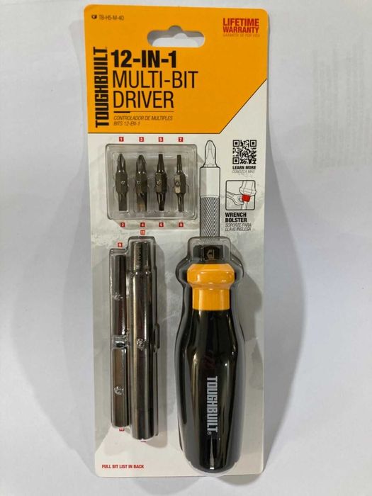 Отвертка  12 в 1 ToughBuilt TB-H5-M-40