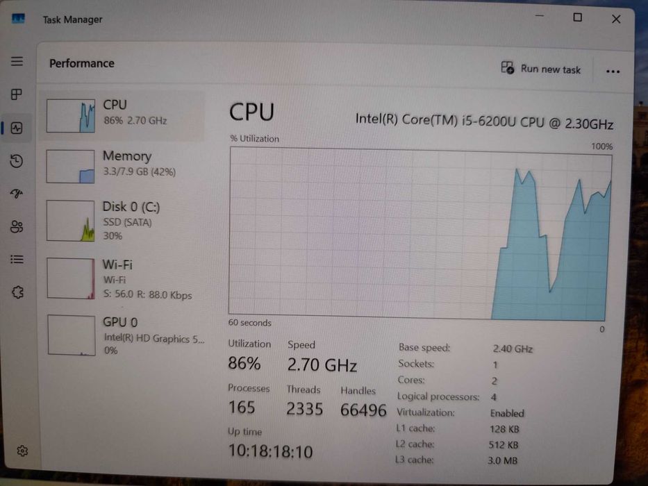 Toshiba Tecra Z40-C - i5-6200U 2.3Ghz + 256SSD + 16GB
