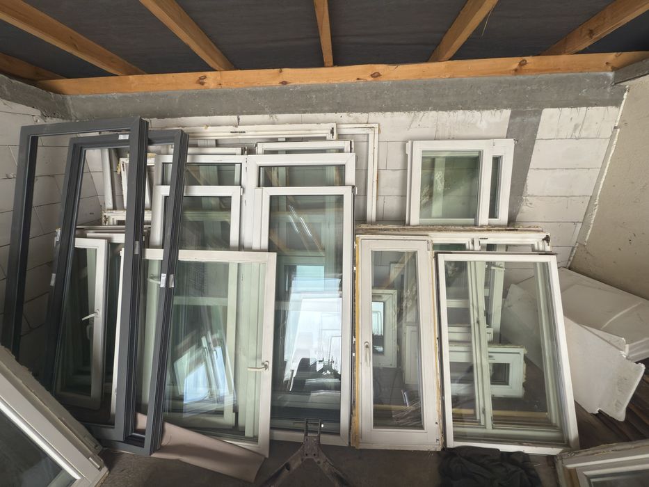 Okna BOGDAŃSKI– drewniane i PCV – po wymianie, stan bardzo dobry