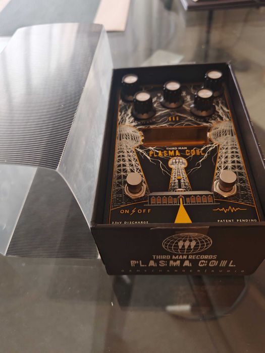 Pedal Gamechanger  Third Man Rec Plasma Coil overdrive, fuzz