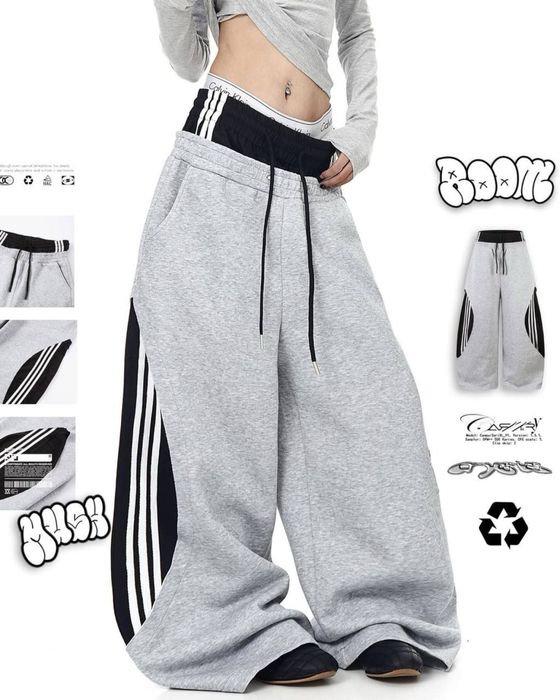 Широкі штани з лампасами тренди усі в нас