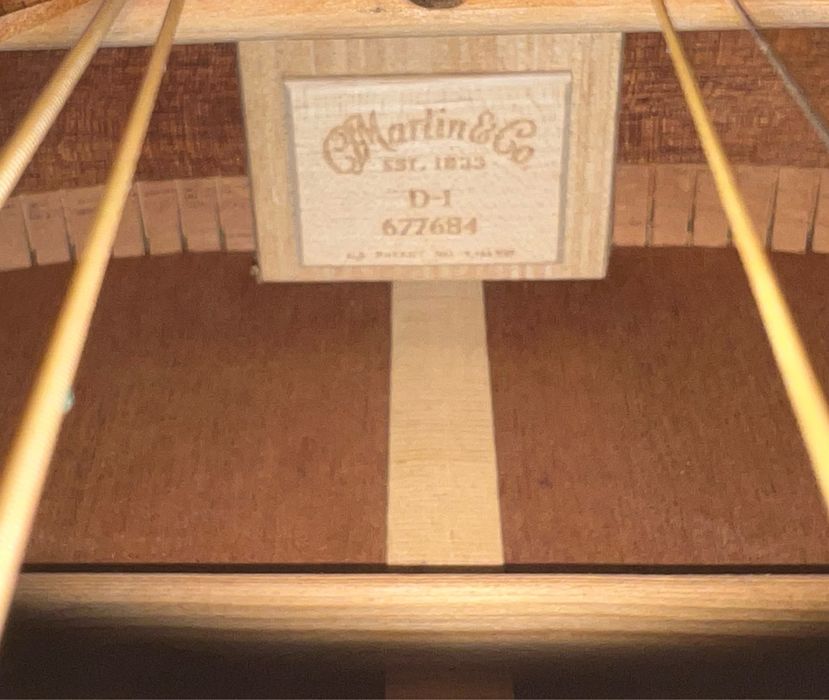 Martin D-1  prod. 1997r. gitara akustyczna