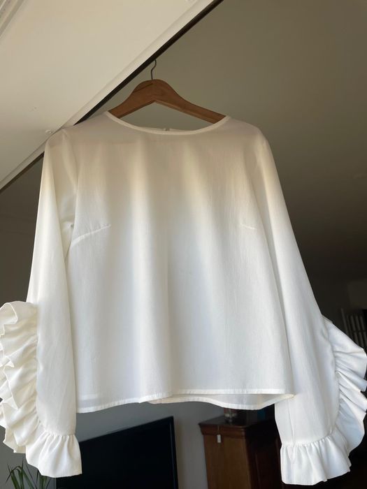 Camisa branca festa Vintage Bazar