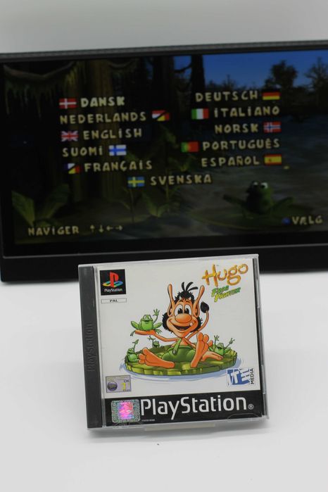 Gra Hugo: Frog Fighter PS1 – Komplet