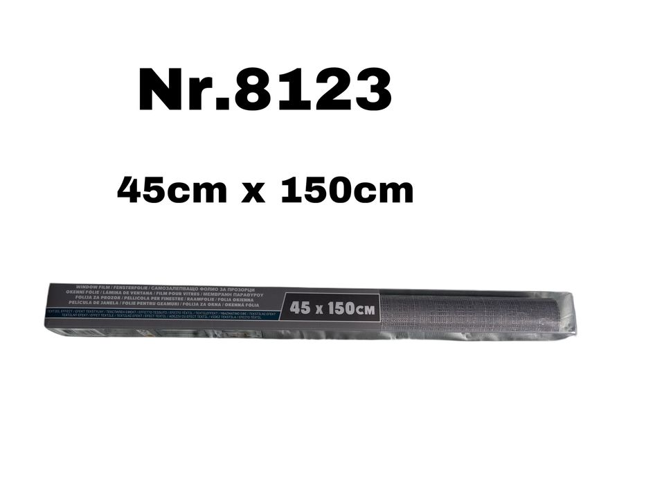Folia Samoprzylepna na Okna 45cm x 150cm - Nr 8123
